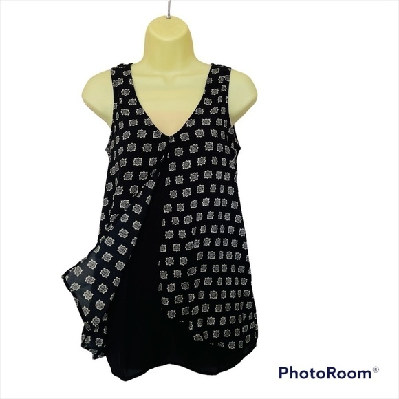 RICKI"S Sleeveless Casual layered Front, camisole Tank Top. Sz S/P, - Picture 1 of 6